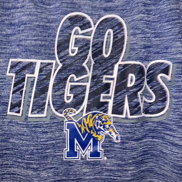 🐅🐯🏟️ Memphis Tigers GO TIGERS Polyester Shirt 🏟️🐯🐅 - Picture 2 of 7